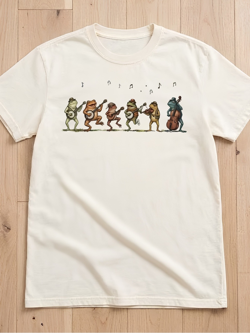 Frog Guitar Shirt, Indie Rock Graphic Tee